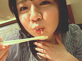 肉感デビュードキュメント 103cmIカップ超乳バブみ全開女子 菊池奈央　サンプル画像05